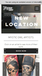 Mobile Screenshot of mysticowltattoo.com